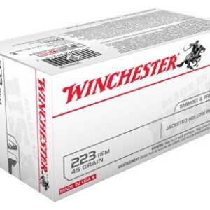 Winchester Usa 223 Rem 45gr - Jhp 40rd 10bx-cs