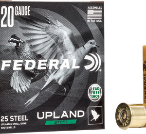 Federal Upland 20ga 2.75" - 3-4oz #6 1500fps 25rd 10bx-cs