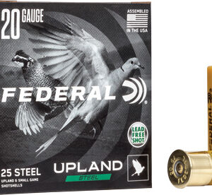 Federal Upland 20ga 2.75" - 7-8oz #7.5 1500fps 25rd 10bx-c