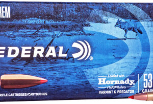 Federal 223 Rem 53gr V-max - 20rd 10bx-cs