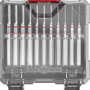 Real Avid Accu-punch Set - 11 Piece Standard Pin Punch