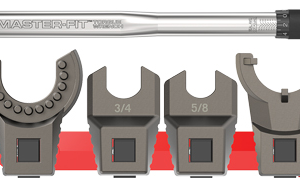 Real Avid Master Fit A2 - Crowfoot Wrench Set 5 Pieces