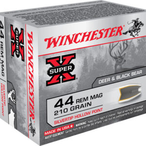Winchester Super-x 44 Rem Mag - 210gr Silvertp Hp 20rd 10bx-cs