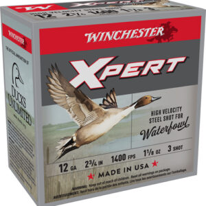 Winchester Xpert 12ga 2.75" - 1-1-8oz #3 1400fps 25rd 10bx-c