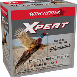 Winchester Xpert Steel 12ga - 2.75" 1-1-8oz #4 25rd 10bx-cs