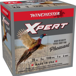 Winchester Xpert Steel 20ga - 3" 1oz #4 25rd 10bx-cs