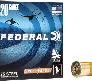 Federal Speed Shok 20ga 3" - 7-8oz #1 1550fps 25rd 10bx-cs