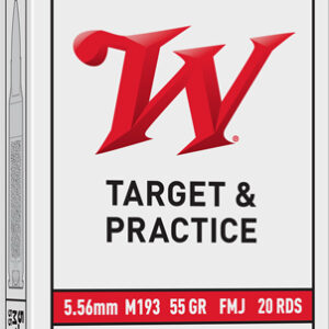 Winchester Usa 5.56x45 55gr - Fmj 20rd 50bx-cs