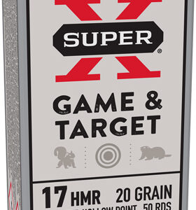 Winchester Super-x 17hmr 20gr - Xtp Jhp 2375fps 50rd 20bx-cs