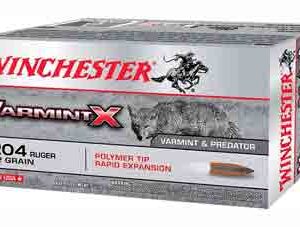 Winchester Varmint-x 204 Ruger - 32gr Polymer Tip 20rd 10bx-cs