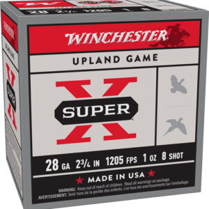 Winchester Super-x 28ga 2.75" - 1oz #8 1205fps 25rd 10bx-cs