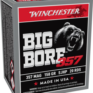 Winchester Big Bore 357 Mag - 158gr Jhp 20rd 10bx-cs