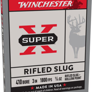 Winchester Super-x 410 3" - 1-4oz Rifled Slug 5rd 50bx-cs