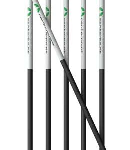 Centerpoint Xbow Arrow 20" - Carbon 400gr Half-moon 6pk