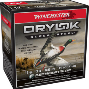Winchester Drylok 12ga 3" - 1-1-4oz #4 25rd 10bx-cs