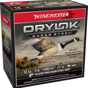 Winchester Drylok 12ga 3" - 1-1-4oz #bb 25rd 10bx-cs