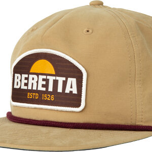 Beretta Cap Sunset Rope - Trucker Tan!