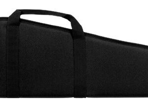 Bulldog Deluxe Rifle Case 48" - Black W- Zippered Acces Pocket