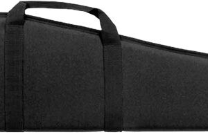 Bulldog Deluxe Rifle Case 44" - Black W- Zipper Access Pocket