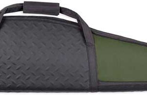 Bulldog Armor Rifle Case 48" - Green W- Blk Extra Thick Pad