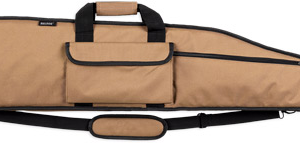 Bulldog Deluxe Long Range Case - 48" Tan W- Blk 2 Access Pocke!