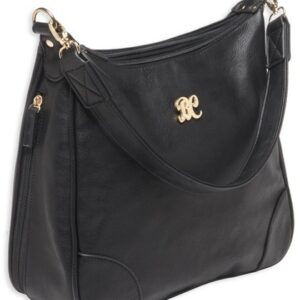 Bulldog Concealed Carry Purse - Hobo Style Black W-black Trim