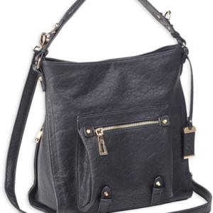 Bulldog Concealed Carry Purse - Hobo Anna Black
