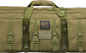 Bulldog 36" Single Tactical Cs - 3 Large Accessory Pockets Gren