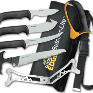 Outdoor Edge Butcher Lite 8-pc - Roll-pak Game Processing Kit