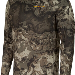 Muddy Base Layer Crew Top - Veil Canyon Grey 2x-large