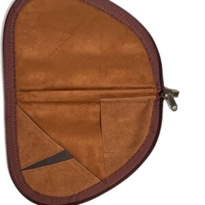 Palmetto Pistol Case Small - Ox Blood-brown Buffalo