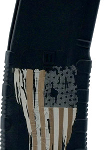 Black Rain Magazine Ar15 30rd - 5.56" Tattered Flag Etched