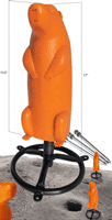 Do-all 3-d Praire Dog Impact - Seal Target W- Spring Reset