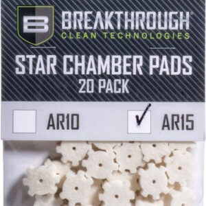 Breakthrough Ar-15 Star - Chamber Pad 20 Pk W- 8-32 Adtr