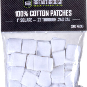 Breakthrough Cleaning Patches - 1" Square .22-.243 200 Pk