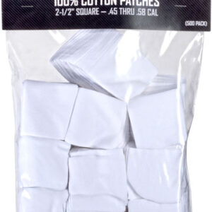 Breakthrough Cleaning Patches - 2 1-2" Square .45-.58 50 Pack