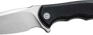 Civivi Knife Mini Praxis 2.98" - Black G10-satin Finish D2