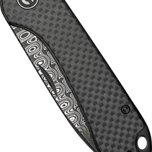 Civivi Knife Elementum Slip - Joint 2.9" Crbn Fbr-damascus