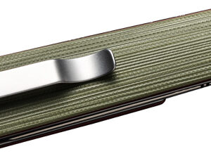 Civivi Knife Sendy 2.83" - Milled Green-red G-10 Satin<