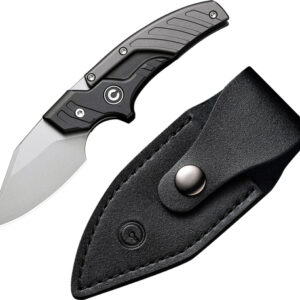 Civivi Knife Typhoeus 2.27" - Black-gray Aluminum-stonewash