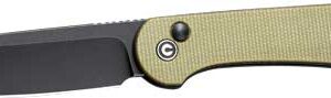Civivi Knife Elementum 3.47" - Olive Micarta-black Stnwash!