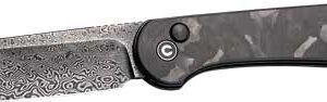 Civivi Knife Elementum 3.47" - Marble Carbon Fiber-blk Stnwsh