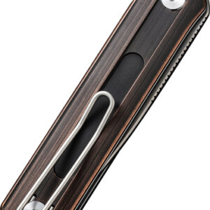 Civivi Knife Foldis 2.67" Blk - Hand Rubbed Copper-silver!