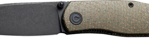 Civivi Knife Sokoke 3.35" - Green Burlap Micarta-black