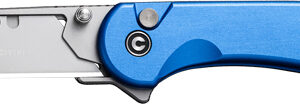 Civivi Utility Knife Elementum - 2.26" Blue W-3 Extra Blades