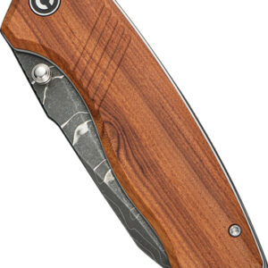 Civivi Knife Placoid 3.67" - Wood-dimascus Blade Liner Lock