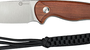 Civivi Knife Timberbark 3.2" - Fixed Guibourtia Wood-satin