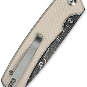 Civivi Knife Merit 3.28" Ivory - G10-damascus Liner Lock