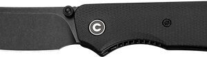 Civivi Knife Crabby 2.7" Black - Canvas Micarta Black Stonewsh!