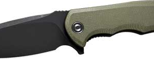 Civivi Knife Praxis 3.75"   Od - Green G10-black Stonewashed!